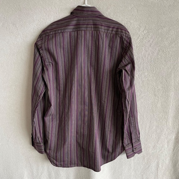 Etro Multi-Striped Men’s Dress Shirt - Picture 2 of 8